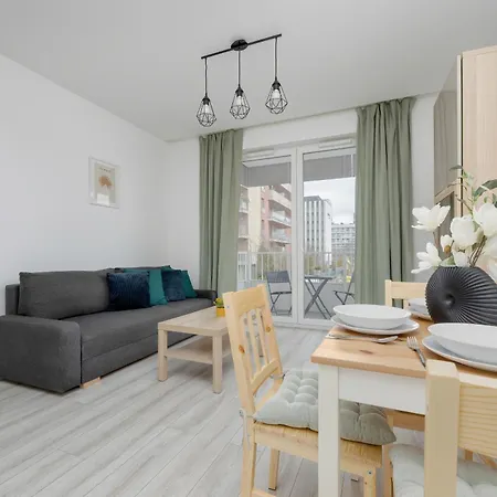 Modern Apartment With Balcony & Parking Warsaw Mokotow By Noclegi Renters Exterior photo