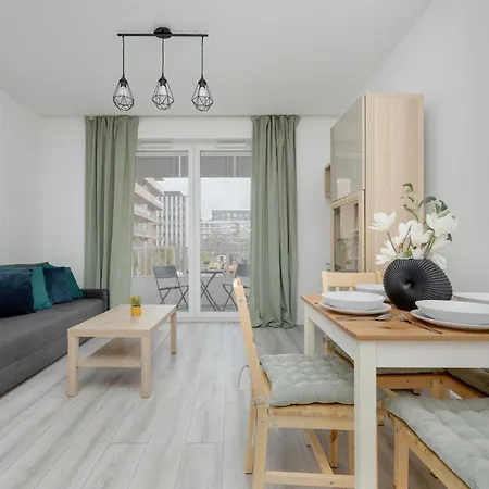 Modern Apartment With Balcony & Parking Warsaw Mokotow By Noclegi Renters Exterior photo