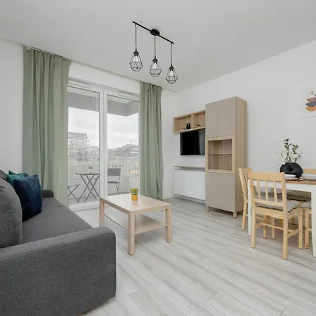Modern Apartment With Balcony & Parking Warsaw Mokotow By Noclegi Renters Exterior photo