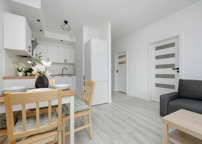 Modern Apartment With Balcony & Parking Warsaw Mokotow By Noclegi Renters