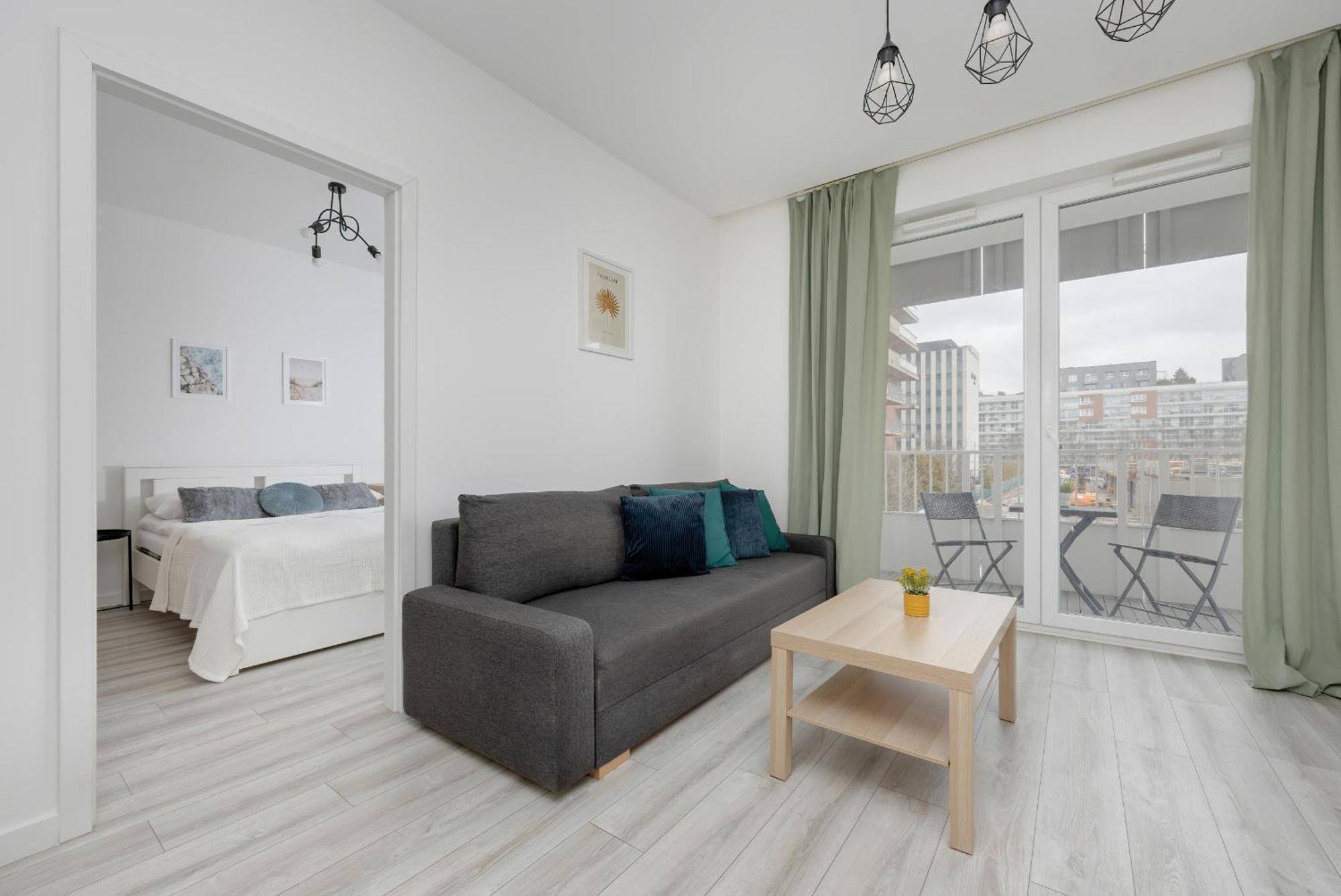 Modern With Balcony & Parking Mokotow By Renters * Warsaw